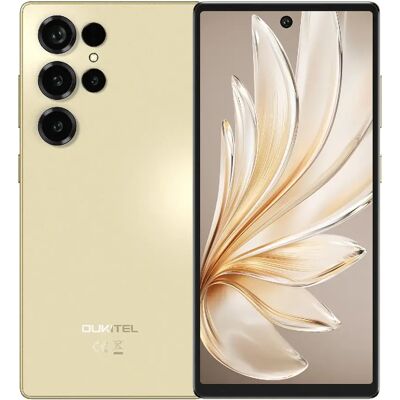 Smartphone OUKITEL C66 fin 8,7mm 16Go+128Go écran 6,73" 120Hz Android16 Or - Publicité Smartphone OUKITEL C66 fin 8,7mm 16Go+128Go écran 6,73" 120Hz Android16 Or - Publicité