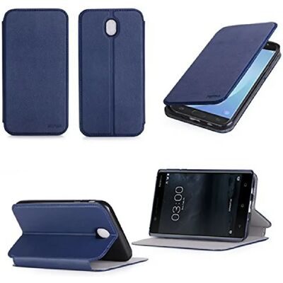 Xeptio Étui smartphone Nokia 8 - Bleu marine - Publicité Xeptio Étui smartphone Nokia 8 - Bleu marine - Publicité