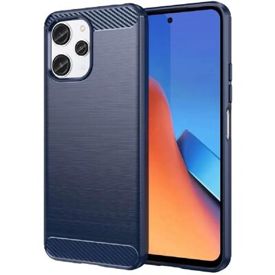 Htdmobiles Coque Xiaomi Redmi 12 4G et 5G / Poco M6 Pro 5G - Bleu foncé carbone - Publicité Htdmobiles Coque Xiaomi Redmi 12 4G et 5G / Poco M6 Pro 5G - Bleu foncé carbone - Publicité