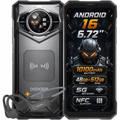 DOOGEE S200X VIP Edition - 512Go - Noir - Publicité DOOGEE S200X VIP Edition - 512Go - Noir - Publicité