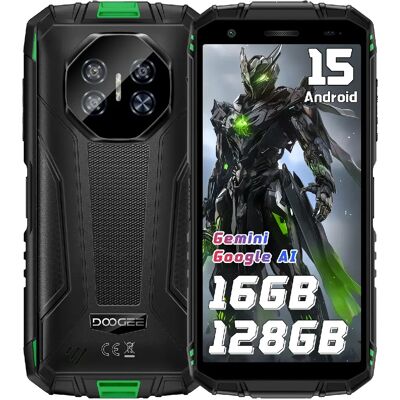 DOOGEE Fire 3 Pro 16Go RAM 128Go batterie 8350mAh Android 15 vert - Publicité DOOGEE Fire 3 Pro 16Go RAM 128Go batterie 8350mAh Android 15 vert - Publicité