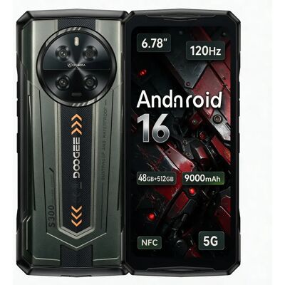 Doogee S300 5G 12/512Go Smartphone Robuste 6.78" 120Hz 108MP Gris - Publicité Doogee S300 5G 12/512Go Smartphone Robuste 6.78" 120Hz 108MP Gris - Publicité