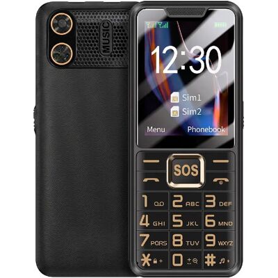 Avizar Mobile Senior 4G LTE avec Grandes Touches et Écran 2.4 Pouces Noir - Publicité Avizar Mobile Senior 4G LTE avec Grandes Touches et Écran 2.4 Pouces Noir - Publicité