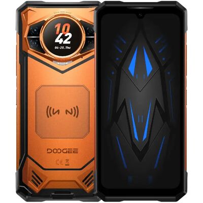 DOOGEE S200 VIP, 48 (12+36) Go / 256 Go, Argent/Gris/Orange - Publicité DOOGEE S200 VIP, 48 (12+36) Go / 256 Go, Argent/Gris/Orange - Publicité