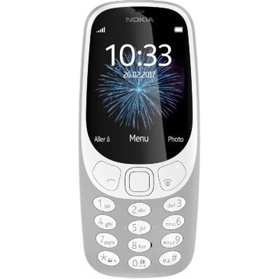 Nokia téléphone portable - Gris - Publicité Nokia téléphone portable - Gris - Publicité