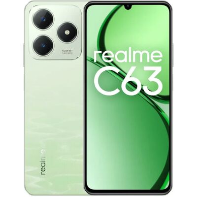 Realme C63 - 256 GB - Vert - Publicité Realme C63 - 256 GB - Vert - Publicité