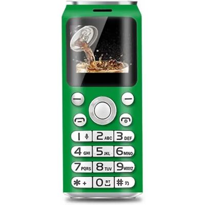 Mini Téléphone Portable 1 Pouce Bluetooth Dual SIM MP3 Faible Radiation 2G Vert YONIS - Publicité Mini Téléphone Portable 1 Pouce Bluetooth Dual SIM MP3 Faible Radiation 2G Vert YONIS - Publicité