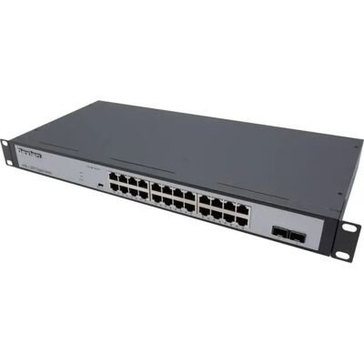 Dexlan Switch 24 ports Gigabit + 2 ports SFP Fibre optique Gigiabit - Publicité Dexlan Switch 24 ports Gigabit + 2 ports SFP Fibre optique Gigiabit - Publicité
