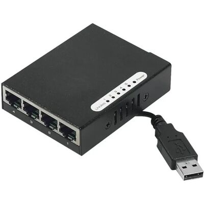 Dexlan Switch 5p10/100 - 8 ports - Publicité Dexlan Switch 5p10/100 - 8 ports - Publicité