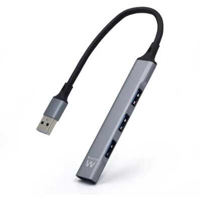 Ewent Hub USB - USB 3.2 Gen 1 - Publicité Ewent Hub USB - USB 3.2 Gen 1 - Publicité