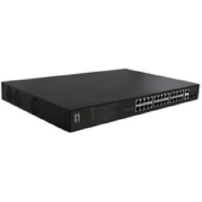 LevelOne Commutateur réseau PoE FGP-2831 - 28 ports - Publicité LevelOne Commutateur réseau PoE FGP-2831 - 28 ports - Publicité