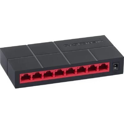 TP-LINK MERCUSYS MS108G 8 ports 10/100/1000 Mbps - Publicité TP-LINK MERCUSYS MS108G 8 ports 10/100/1000 Mbps - Publicité