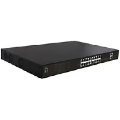 LevelOne GEP-2021 Commutateur Gigabit PoE 20 ports - Publicité LevelOne GEP-2021 Commutateur Gigabit PoE 20 ports - Publicité