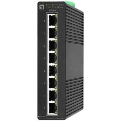 Commutateur Gigabit PoE industriel Lite Intelligent Hilbert LevelOne IGS-2108P 8 ports - Publicité Commutateur Gigabit PoE industriel Lite Intelligent Hilbert LevelOne IGS-2108P 8 ports - Publicité