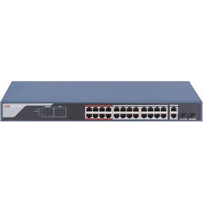 Hikvision Switch PoE DS-3E1326P-EI - 24 ports - Publicité Hikvision Switch PoE DS-3E1326P-EI - 24 ports - Publicité