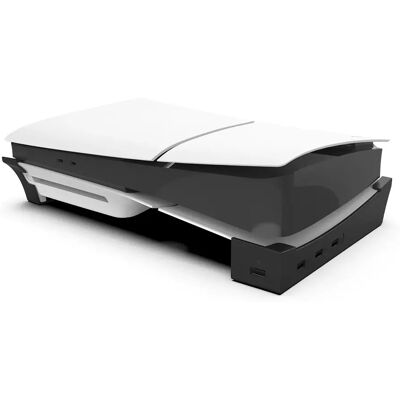 Ipega USB Hub pour PS5 Slim / PS5 Pro - Support Horizontal Noir - Publicité Ipega USB Hub pour PS5 Slim / PS5 Pro - Support Horizontal Noir - Publicité