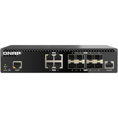 QNAP QSW-M3212R-8S4T - Publicité QNAP QSW-M3212R-8S4T - Publicité