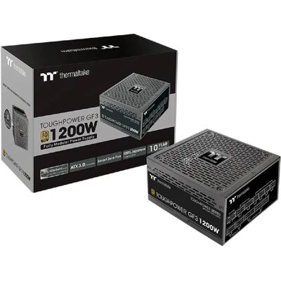Thermaltake Toughpower GF3 1200W - 80 Plus Gold - Publicité Thermaltake Toughpower GF3 1200W - 80 Plus Gold - Publicité
