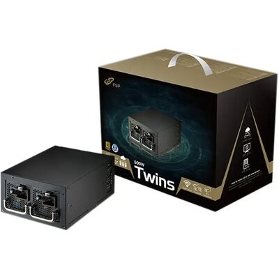 FSP Group TWINS PRO 500 - 80+ Gold - Publicité FSP Group TWINS PRO 500 - 80+ Gold - Publicité