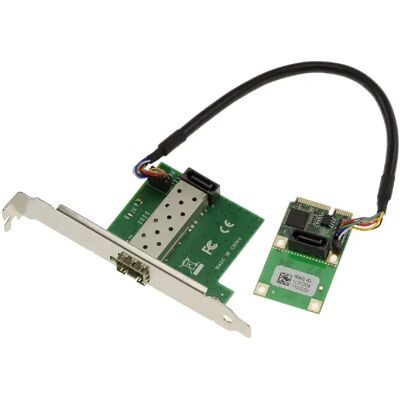 Carte Mini PCIe Gigabit Ethernet SFP Intel I210 Kalea-Informatique - Publicité Carte Mini PCIe Gigabit Ethernet SFP Intel I210 Kalea-Informatique - Publicité