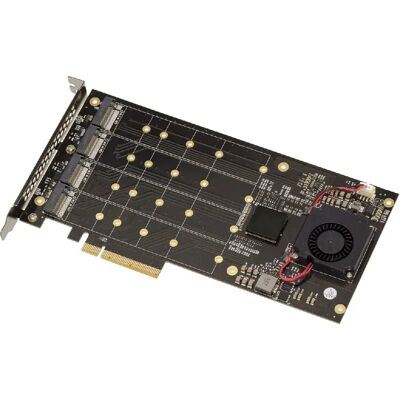 Kalea-Informatique PCIe 3.0 x8 pour 4 SSD M.2 NVMe - Composant Informatique - Publicité Kalea-Informatique PCIe 3.0 x8 pour 4 SSD M.2 NVMe - Composant Informatique - Publicité