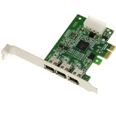 Kalea-Informatique Xio2213b - Carte Firewire PCIe 2.0 avec 3 Ports - Publicité Kalea-Informatique Xio2213b - Carte Firewire PCIe 2.0 avec 3 Ports - Publicité