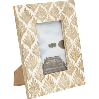 ATMOSPHERA Cadre Photo Déco Adriano 10x15cm Beige - Publicité ATMOSPHERA Cadre Photo Déco Adriano 10x15cm Beige - Publicité