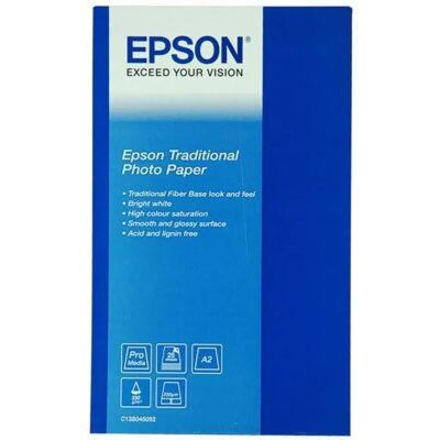 Epson Traditional Photo Paper - A3+ - Publicité Epson Traditional Photo Paper - A3+ - Publicité