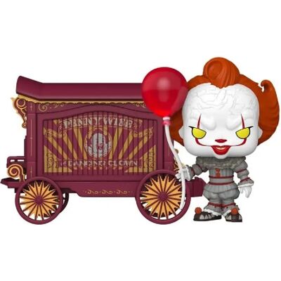 Funko Ça : Bienvenue à Derry - Figurine POP! Pennywise & Wagon 9 cm - Publicité Funko Ça : Bienvenue à Derry - Figurine POP! Pennywise & Wagon 9 cm - Publicité