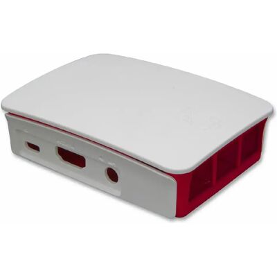 Official Raspberry Pi 3 Case Rouge/Blanc - Publicité Official Raspberry Pi 3 Case Rouge/Blanc - Publicité