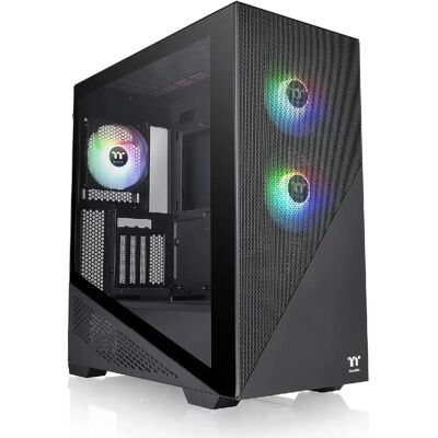 Thermaltake Divider 370 TG ARGB - Noir - Publicité Thermaltake Divider 370 TG ARGB - Noir - Publicité