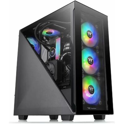 Thermaltake Divider 300 TG ARGB Noir - Publicité Thermaltake Divider 300 TG ARGB Noir - Publicité