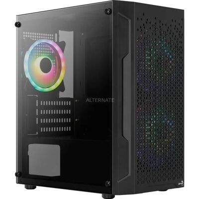 Aerocool Trinity Mini v3 Noir - Publicité Aerocool Trinity Mini v3 Noir - Publicité