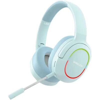 Casque Audio Gaming Sans Fil Pliable Réduction De Bruit Avec Microphone - Bleu - Yonis - Publicité Casque Audio Gaming Sans Fil Pliable Réduction De Bruit Avec Microphone - Bleu - Yonis - Publicité