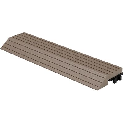 ML-Design Bordure à finition latérale droite pour dalles de sol WPC clipsable marron foncé - Publicité ML-Design Bordure à finition latérale droite pour dalles de sol WPC clipsable marron foncé - Publicité