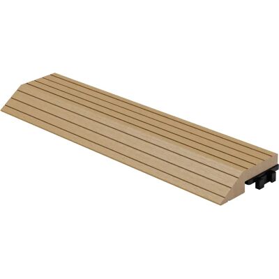ML-Design Bordure à finition latérale droite pour dalles sol WPC clipsable teck 30x7,5 cm - Publicité ML-Design Bordure à finition latérale droite pour dalles sol WPC clipsable teck 30x7,5 cm - Publicité