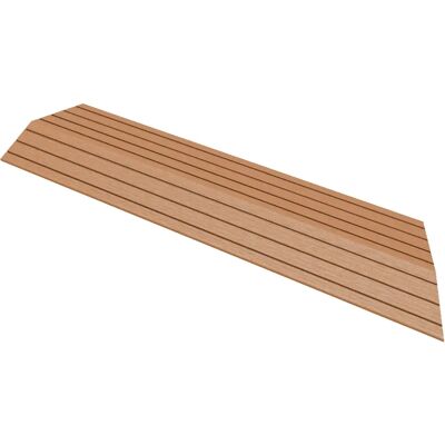ML-Design Bordure de finition pour dalles de sol WPC clipsable coin droit marron clair - Publicité ML-Design Bordure de finition pour dalles de sol WPC clipsable coin droit marron clair - Publicité
