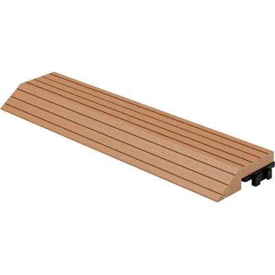 ML-Design Bordure à finition latérale droite pour dalles de sol WPC clipsable marron clair - Publicité ML-Design Bordure à finition latérale droite pour dalles de sol WPC clipsable marron clair - Publicité