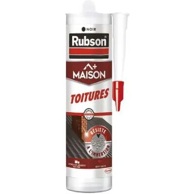 Rubson Mastic toiture - 280 ml - noir - Publicité Rubson Mastic toiture - 280 ml - noir - Publicité