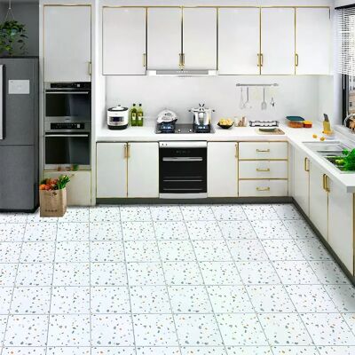 General Autocollant de sol pour salle de bain, carrelage mural, autocollant, imperméable, antidérapant, en marbre, papier, cuisine, vinyle, PVC, meubles décoratifs~01732 - Publicité General Autocollant de sol pour salle de bain, carrelage mural, autocollant, imperméable, antidérapant, en marbre, papier, cuisine, vinyle, PVC, meubles décoratifs~01732 - Publicité