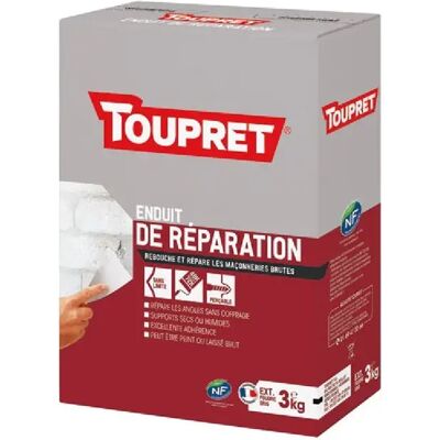 Poudre de Réparation Extérieure Grise Toupret - Réparer & Reconstruire - Publicité Poudre de Réparation Extérieure Grise Toupret - Réparer & Reconstruire - Publicité
