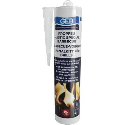 Geb Mastic Spécial Barbecue - Soudure Résistante à la Chaleur - Publicité Geb Mastic Spécial Barbecue - Soudure Résistante à la Chaleur - Publicité