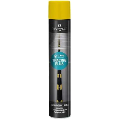 Soppec Tracing Plus 151702O Traceur de lignes 750 ml Jaune - Publicité Soppec Tracing Plus 151702O Traceur de lignes 750 ml Jaune - Publicité