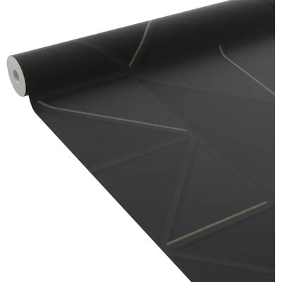 4MURS GRANT - Papier peint intissé noir et or, motif géométrique, lessivable, 53 cm x 10 m. Publicité 4MURS GRANT - Papier peint intissé noir et or, motif géométrique, lessivable, 53 cm x 10 m. Publicité