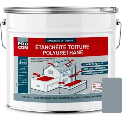 Procom 15 Kg Étanchéité Toiture - Terrasse, Plat - Publicité Procom 15 Kg Étanchéité Toiture - Terrasse, Plat - Publicité