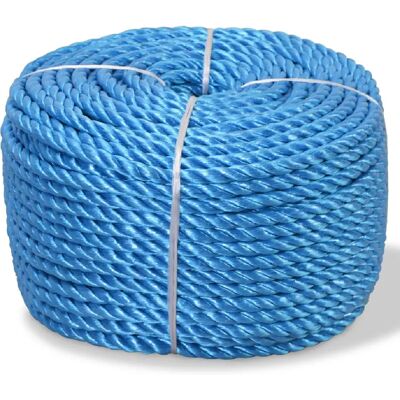 vidaXL Corde torsadée en polypropylène 16 mm 250 m Bleu Corde de jardin - Câble - Publicité vidaXL Corde torsadée en polypropylène 16 mm 250 m Bleu Corde de jardin - Câble - Publicité