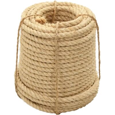 MAISONCHIC Corde en Sisal - 12mm x 250m - Durable & Écologique - Publicité MAISONCHIC Corde en Sisal - 12mm x 250m - Durable & Écologique - Publicité