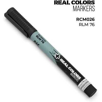 Ak interactive Marqueur de peinture acrylique Real Colors - RLM 76 - Publicité Ak interactive Marqueur de peinture acrylique Real Colors - RLM 76 - Publicité