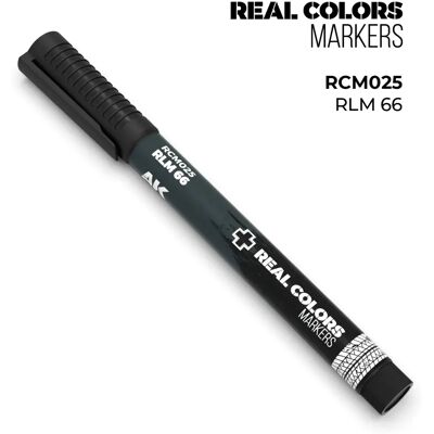 Ak interactive Marqueur de peinture Real Colors - RLM 66 - Publicité Ak interactive Marqueur de peinture Real Colors - RLM 66 - Publicité