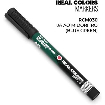 Ak interactive Marqueur acrylique Real Colors - Bleu vert - Publicité Ak interactive Marqueur acrylique Real Colors - Bleu vert - Publicité